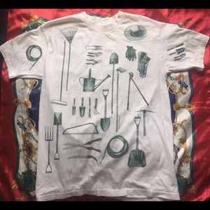 1993 Painted Lady Garden Tools Shirt